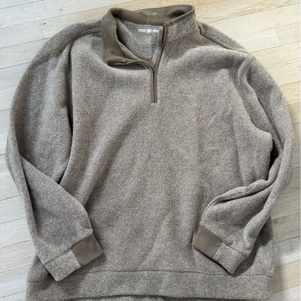 Like New Greg Norman Tan Sweater XXL